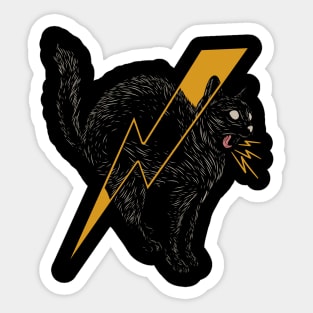 ELECTRIC CAT Sticker